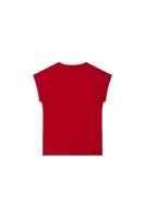 Lipstick Red Textured Cherry T-Shirt  image