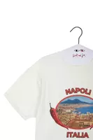 Napoli Postcard Printed T-Shirt  image