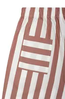 Antique Rose and Ivory Striped Trousers  image