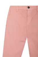 Coral Pink Cropped Trousers  image