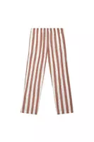 Antique Rose and Ivory Striped Trousers  image