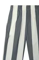 Graphite and Ivory Striped Trousers  image