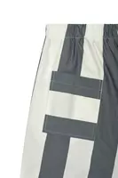 Graphite and Ivory Striped Trousers  image