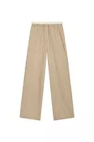 Tan Striped Trousers image