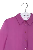 Fuchsia Voile Shirt  image