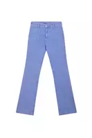 Jeans a Zampa Blu Pervinca image