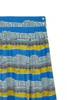 Seafront Scene Printed Skirt  image