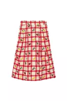 Strawberry Checked Skirt  image