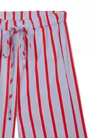 Sky Blue and Red Striped Trousers   image