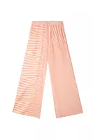 Pantaloni a Righe color Pesca image