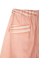Pantaloni a Righe color Pesca image