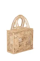 Borsa Aperta in Vimini con Spirale image