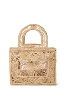 Borsa Aperta in Vimini con Spirale image