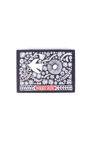 Black and White Floral Tin image