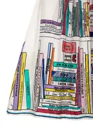 Rainbow Library Embroidered Skirt  image