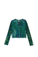 Top in Paillettes a Scaglie di Sirena image