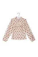 Blusa con Stampa a Fiocchi image