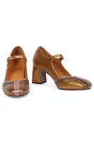 Mary Janes in Pelle Metallizzata color Bronzo image