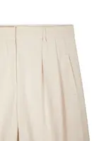 Pantaloni Sartoriali a Palazzo color Burro image