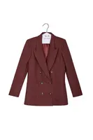 Blazer Sartoriale Gessato color Melanzana image