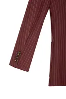Blazer Sartoriale Gessato color Melanzana image