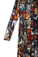 Maxi Abito in Jersey con Stampa Geisha image