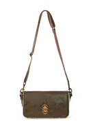 Borsa in Montone Marrone Cioccolato con Scarabeo image