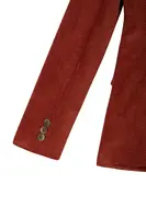 Blazer in Velluto a Coste color Terracotta image