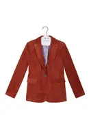 Blazer in Velluto a Coste color Terracotta image