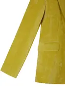 Chartreuse Corduroy Blazer  image