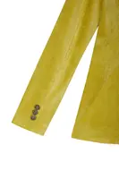 Chartreuse Corduroy Blazer  image